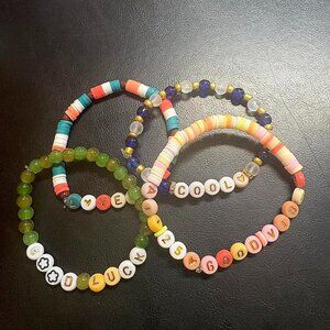 Four inspirational bracelets 2025